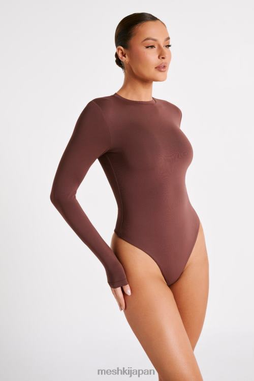 ボディスーツ : 美しくフィットした Meshki bodysuits Japan