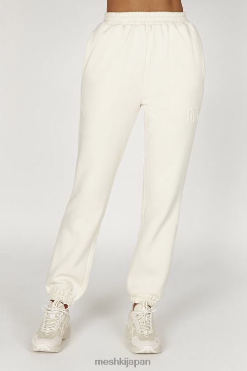 Emery エンボスフリースバックジョガー Meshki 骨 N80F61480 衣類