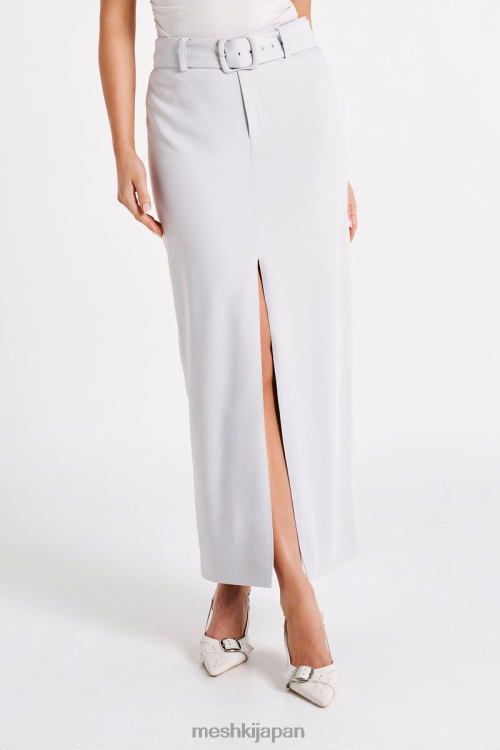 ダリアスーツミディスカート Meshki アイスグレー N80F61273 衣類