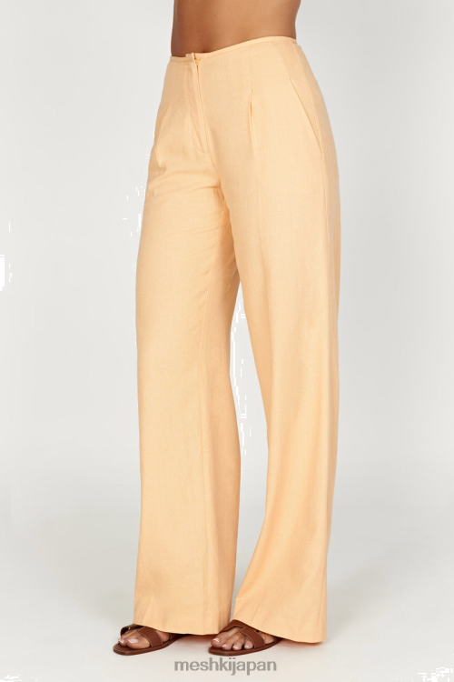 アディナリネンパンツ Meshki マンゴー N80F61310 衣類