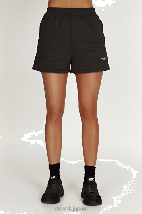 ジュードジョガーショート Meshki 黄昏の黒 N80F61411 衣類