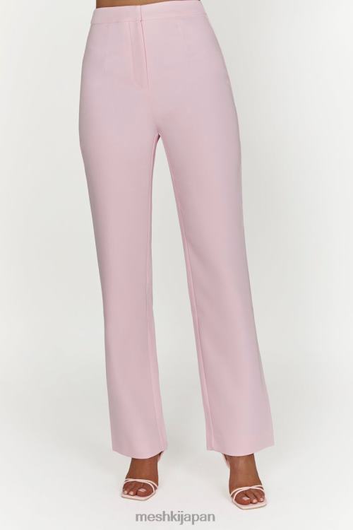 アラナ ストレートレッグパンツ Meshki ブラッシュピンク N80F61426 衣類