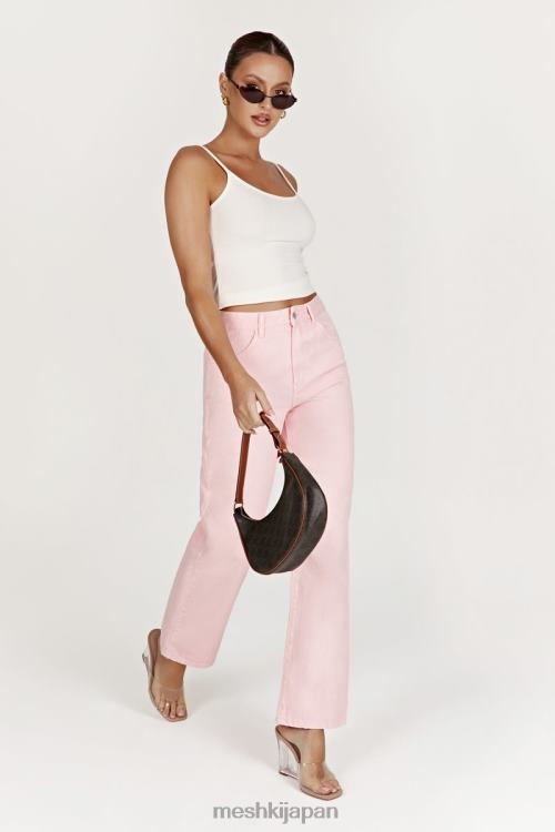 エインズリーミッドライズジーンズ Meshki ブラッシュピンク N80F61605 衣類