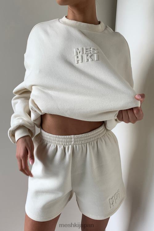 リース エンボスフリースバックショーツ Meshki 骨 N80F61608 衣類