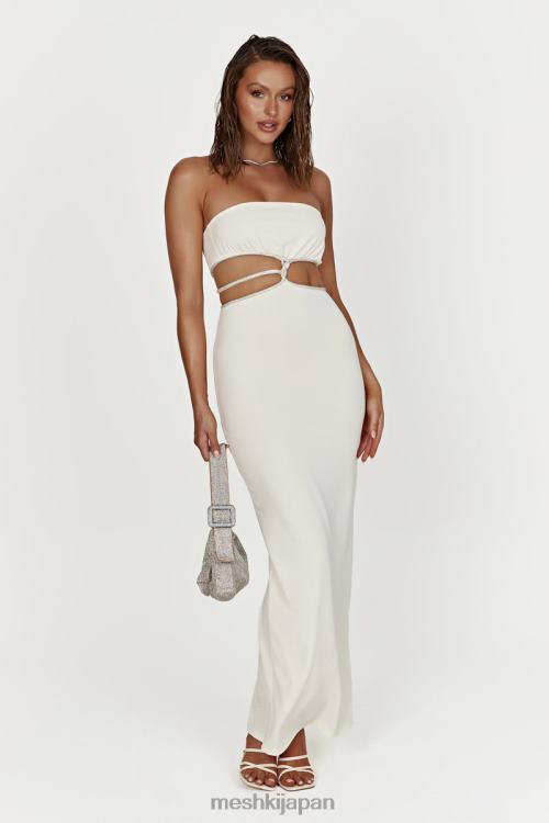 ビリー ストラップレス マキシドレス Meshki 骨 N80F6640 衣類